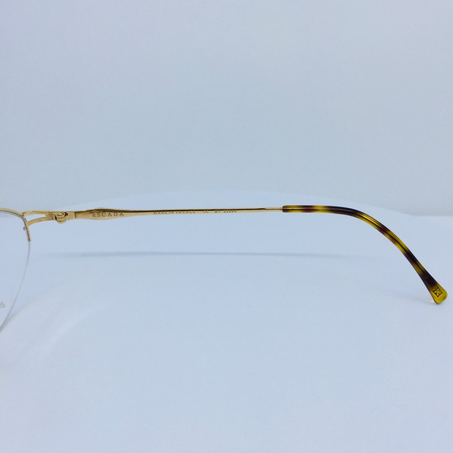 Vintage ESCADA E 0164 Gold Eyeglasses - Super Vision Optical