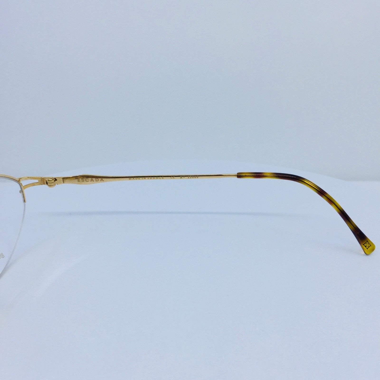 Vintage ESCADA E 0164 Gold Eyeglasses - Super Vision Optical