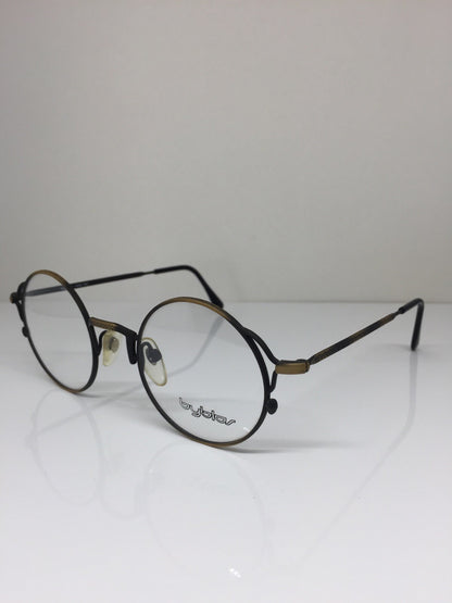 Vintage Byblos BY 506 Gold Eyeglasses - Super Vision Optical