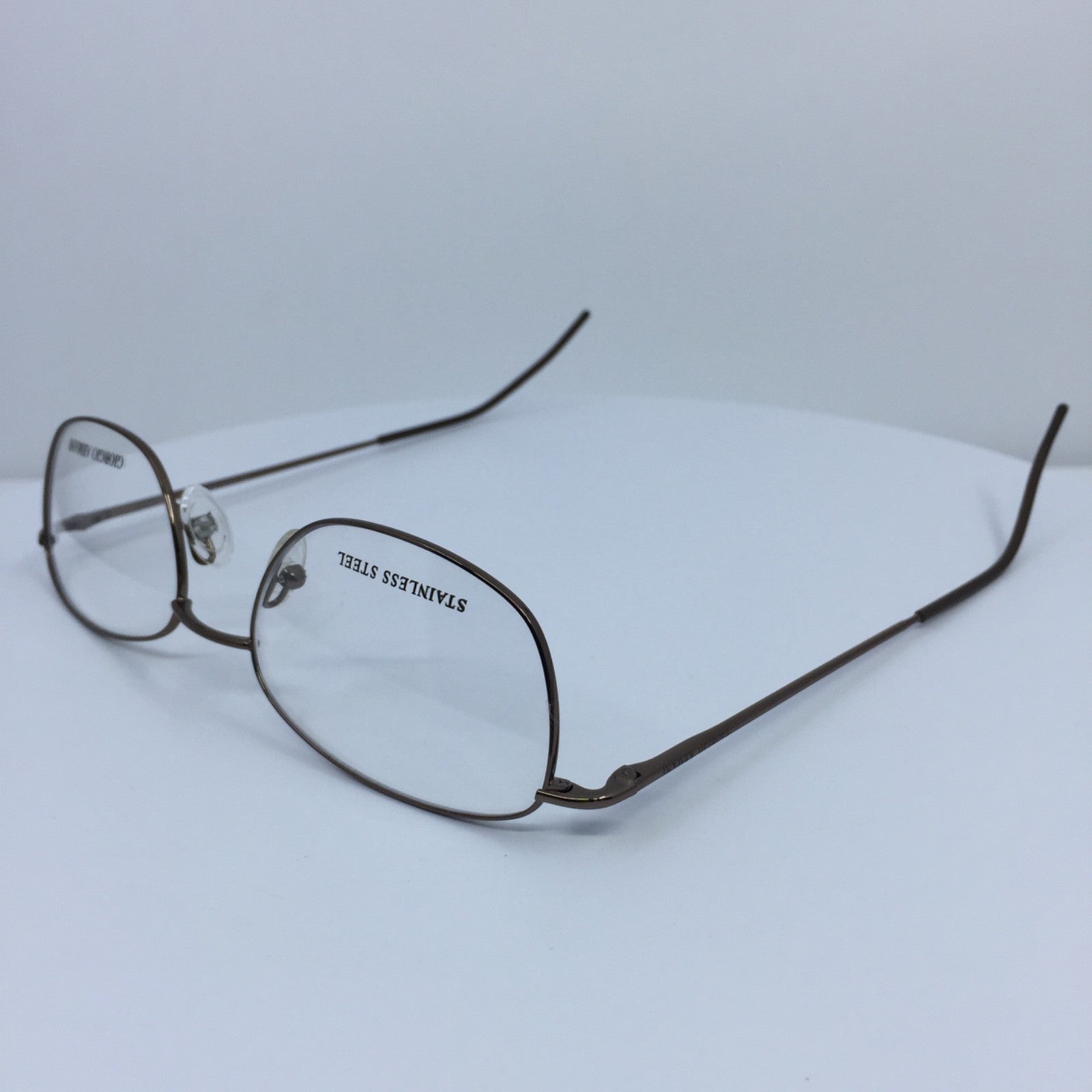 Vintage Giorgio Armani GA 21 Brown Eyeglasses - Super Vision Optical