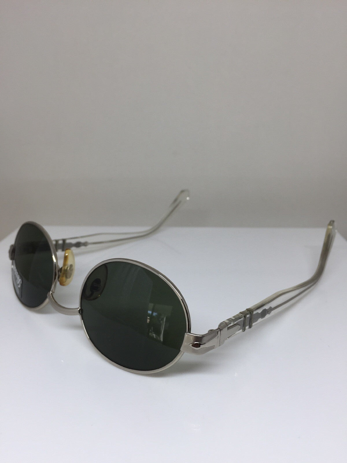 Vintage Persol PE 2022-S Silver Sunglasses - Super Vision Optical