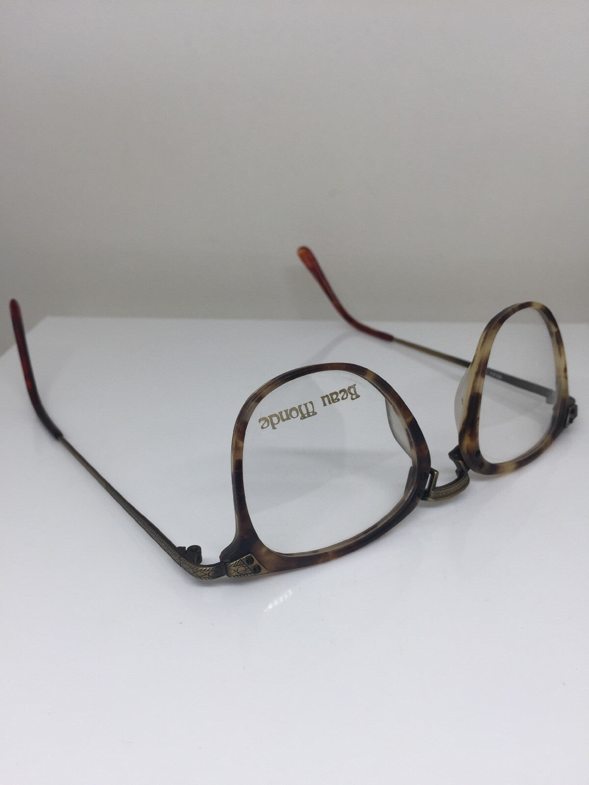 Vintage Beau Monde Collection Berry Tortoise Eyeglasses - Super Vision Optical