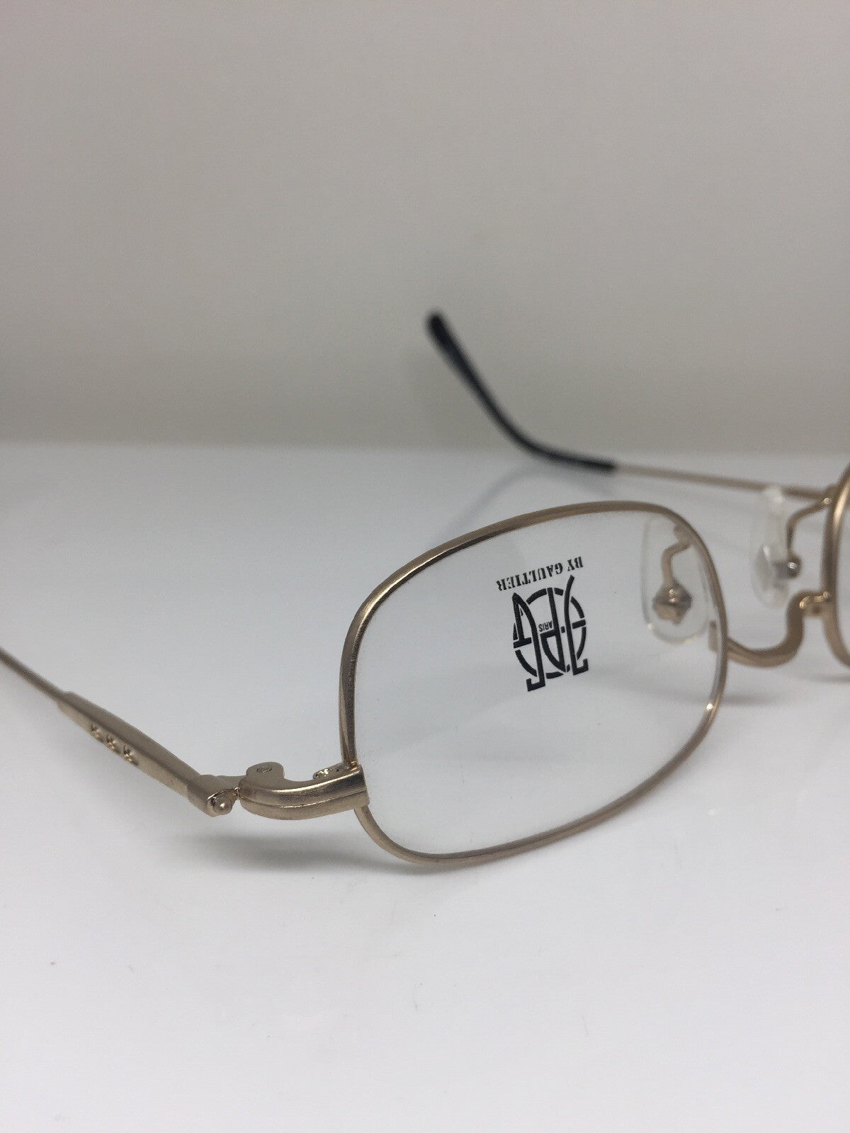 Vintage Jean Paul Gaultier JPG 57-0015 Gold Sunglasses - Super Vision Optical