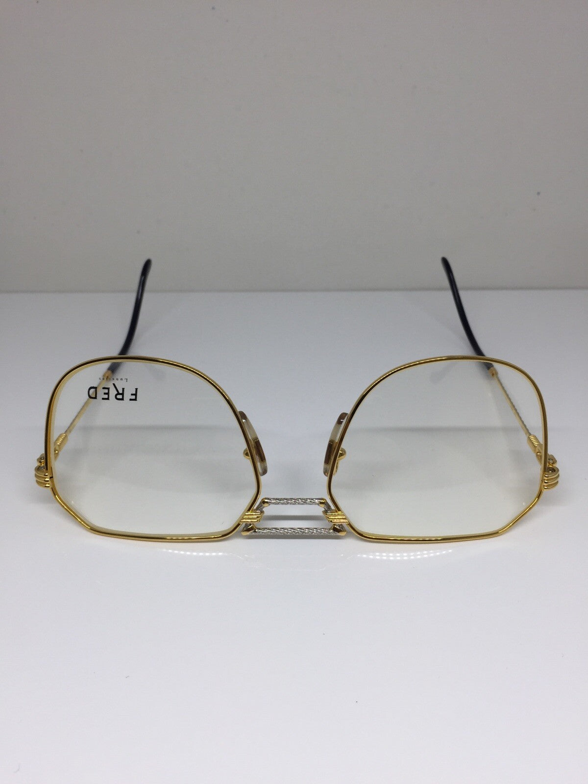 Vintage Fred Lunettes Cap Horn Gold Eyeglasses - Super Vision Optical