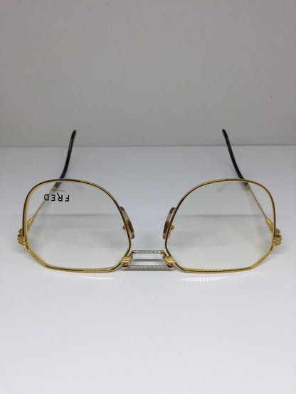 Vintage Fred Lunettes Cap Horn Gold Eyeglasses - Super Vision Optical