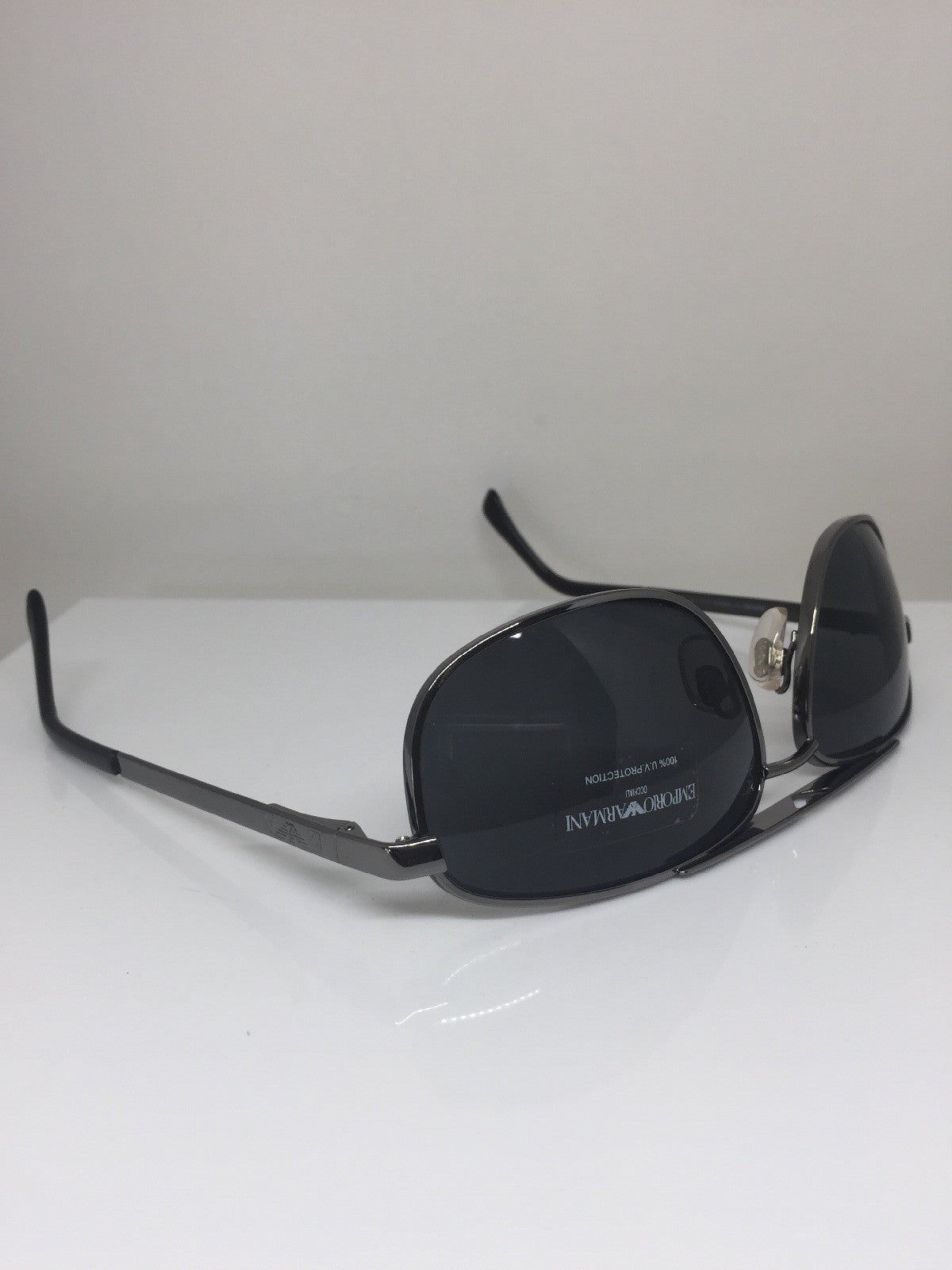 Vintage Emporio Armani EA 068-S Gunmetal Sunglasses - Super Vision Optical