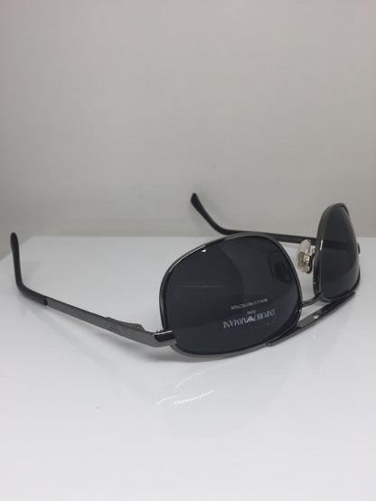 Vintage Emporio Armani EA 068-S Gunmetal Sunglasses - Super Vision Optical