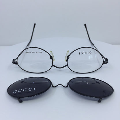 Vintage Gucci GG 2624 Silver Eyeglasses - Super Vision Optical