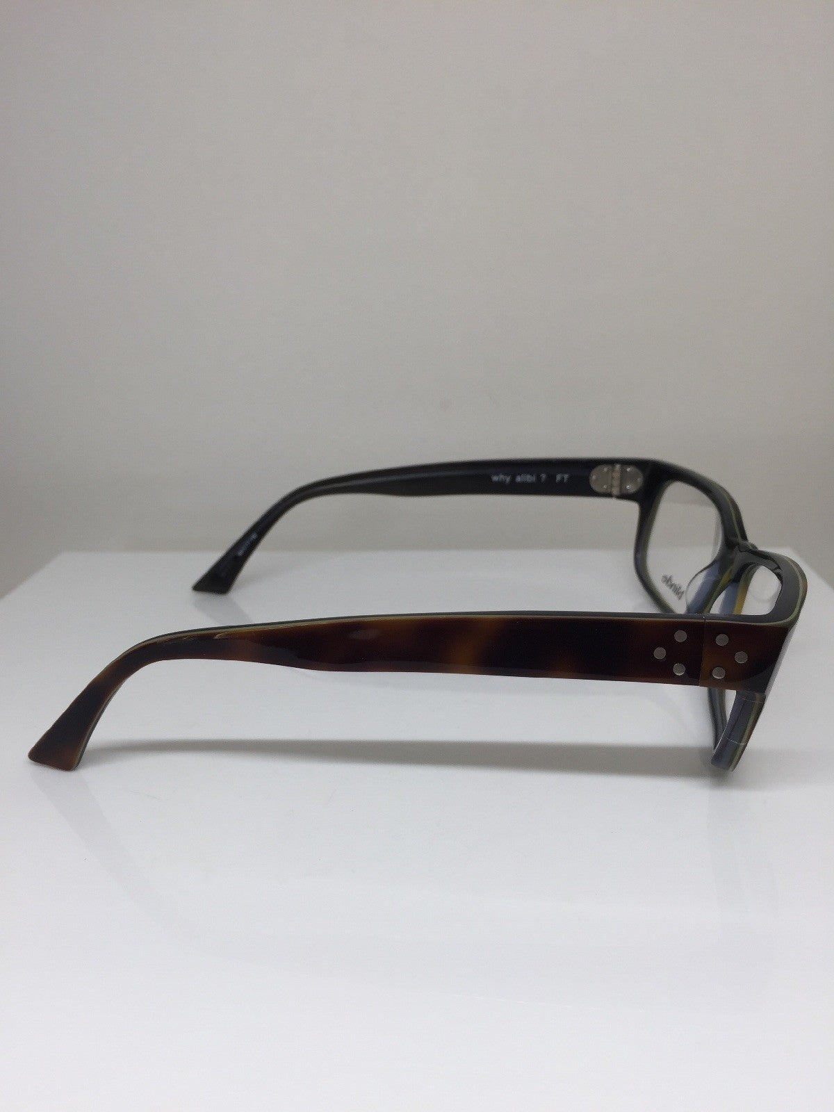 Vintage Blinde By Richard Walker Why Alibi ? Tortoise Eyeglasses - Super Vision Optical