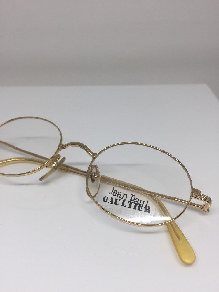 Vintage Jean Paul Gaultier JPG 55-1175 Gold Sunglasses - Super Vision Optical