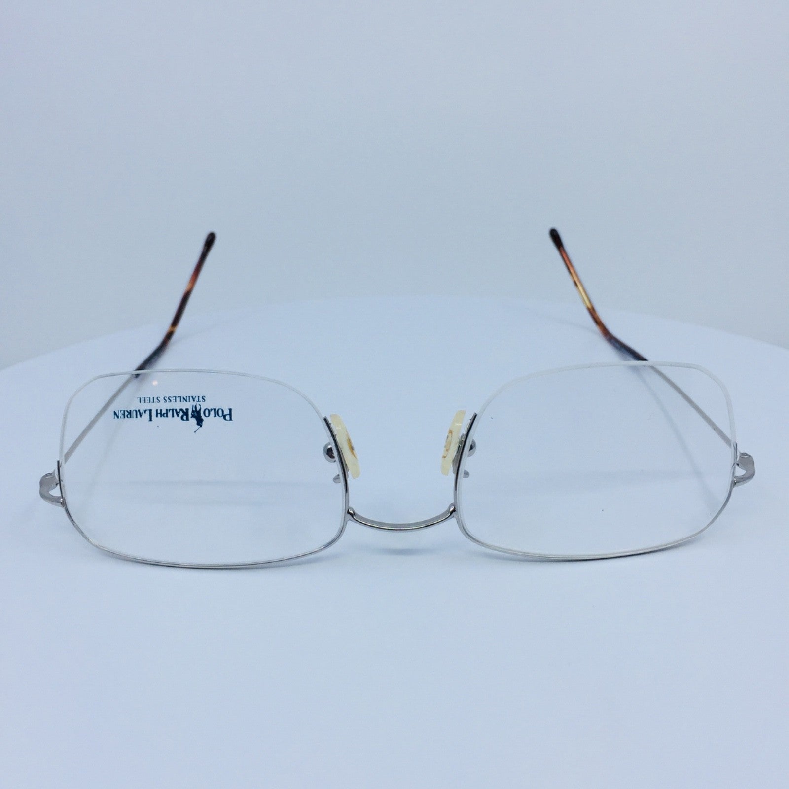 Vintage Polo Ralph Lauren POLO 397 Silver Eyeglasses - Super Vision Optical