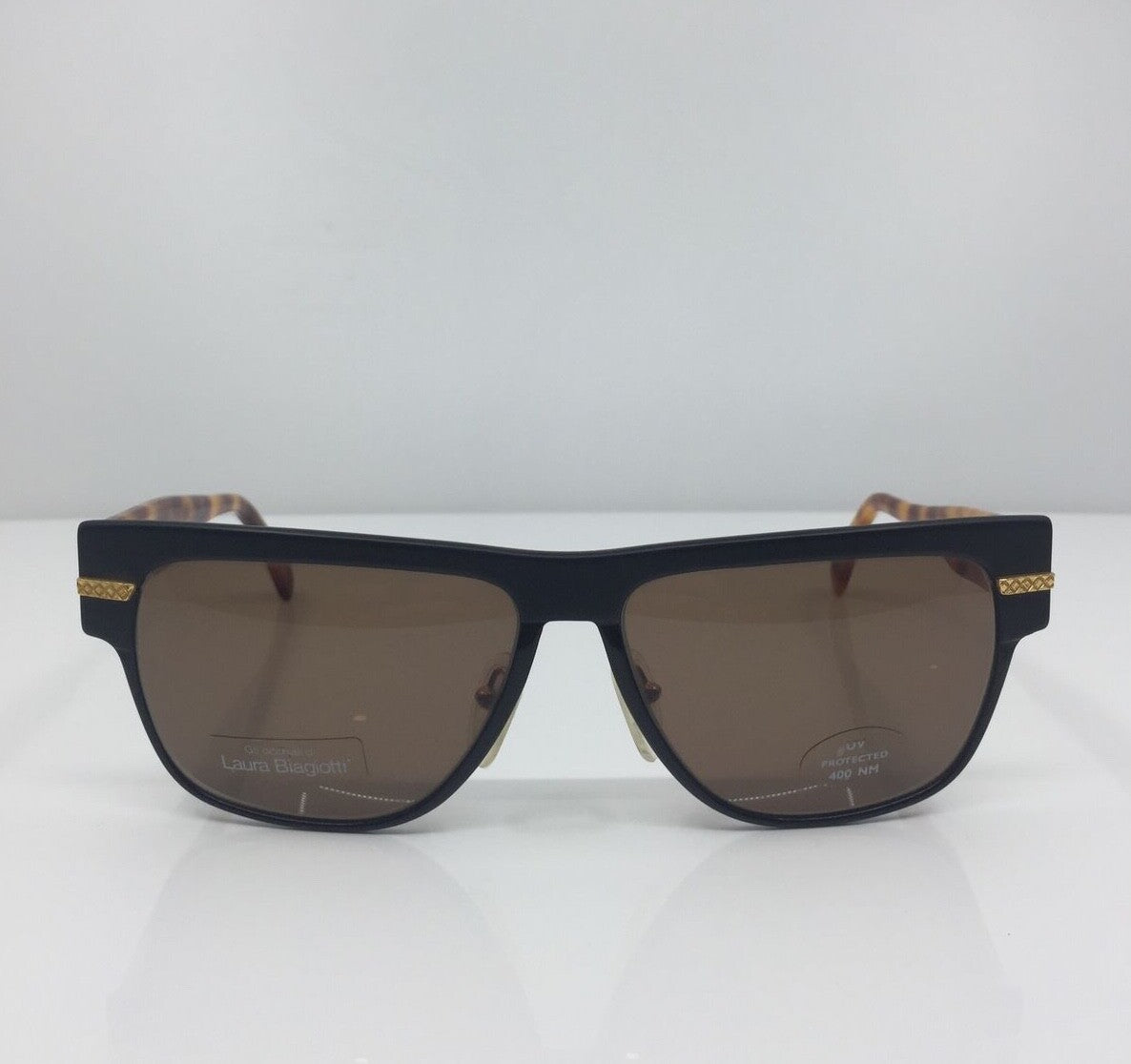 Vintage Laura Biagiotti T 160/S Tortoise Sunglasses - Super Vision Optical