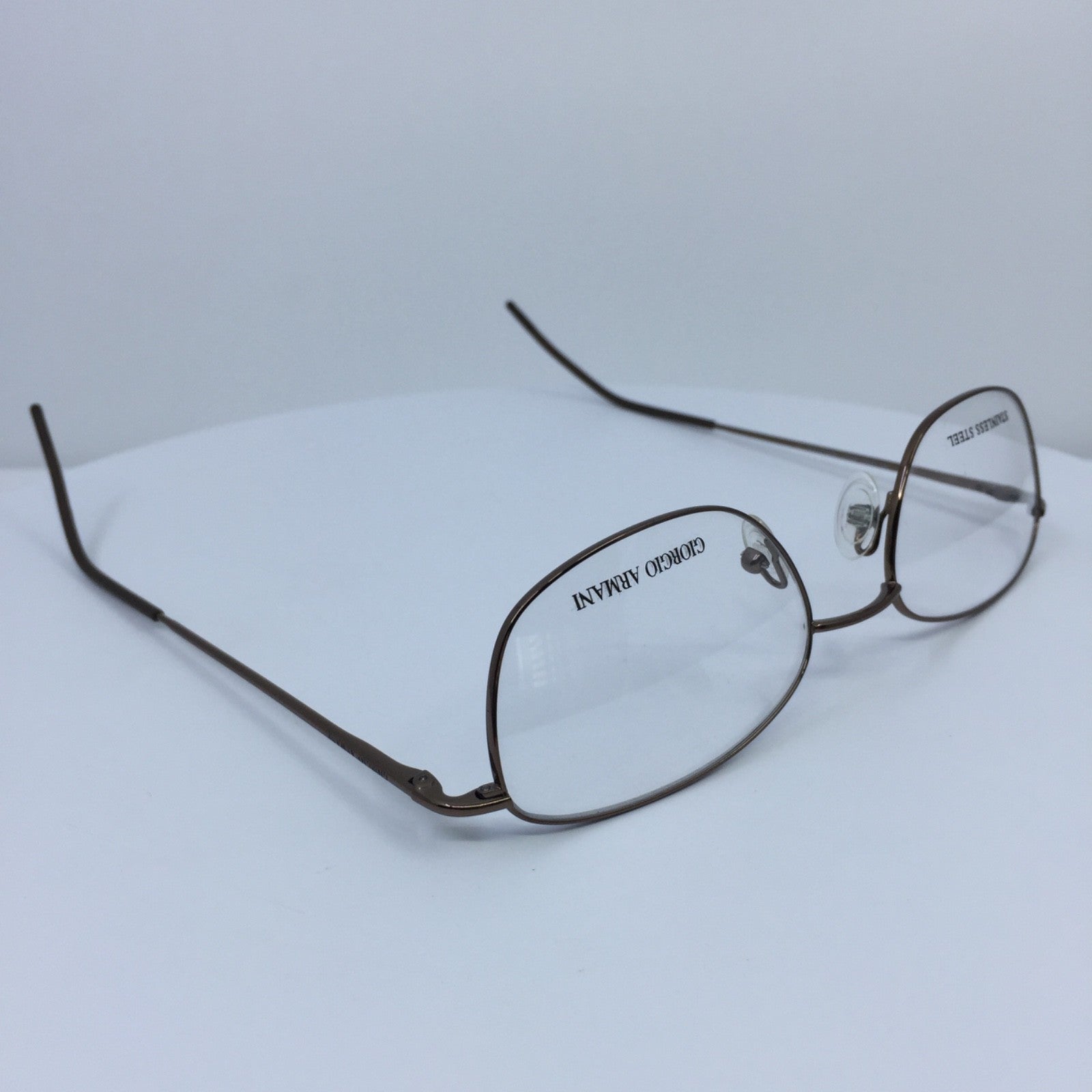 Vintage Giorgio Armani GA 21 Brown Eyeglasses - Super Vision Optical