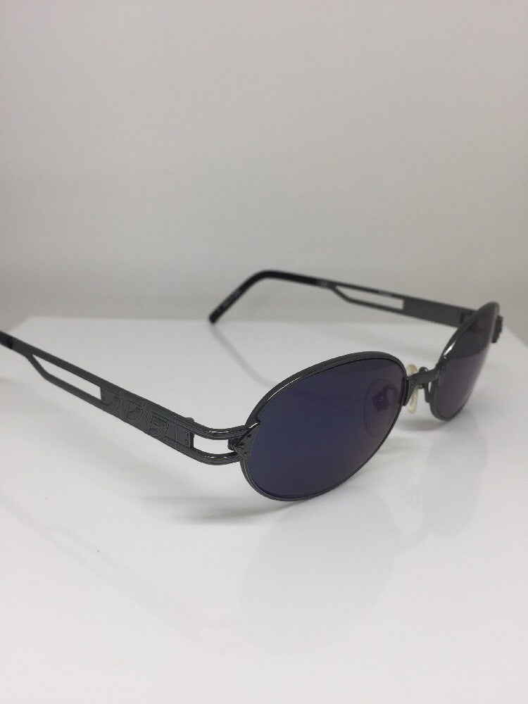Vintage Jean Paul Gaultier JPG 58-6109 Gunmetal Sunglasses - Super Vision Optical