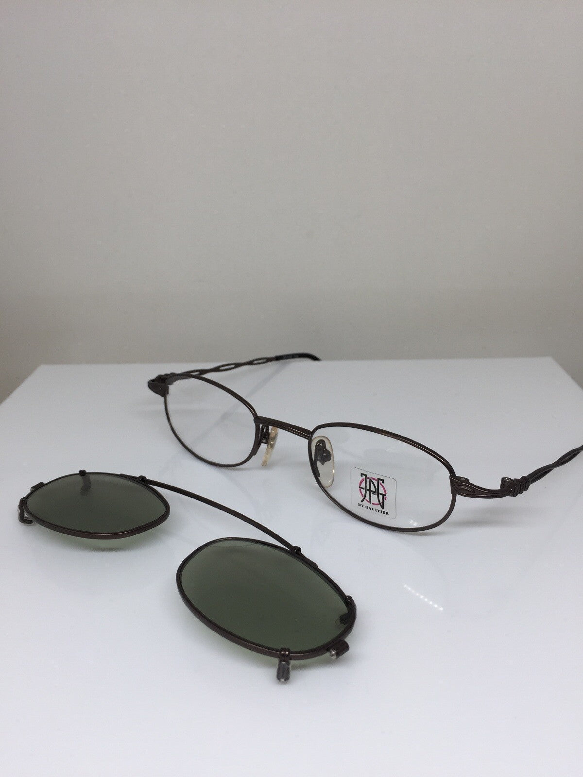 Vintage Jean Paul Gaultier JPG 57-0005 Brown Eyeglasses - Super Vision Optical