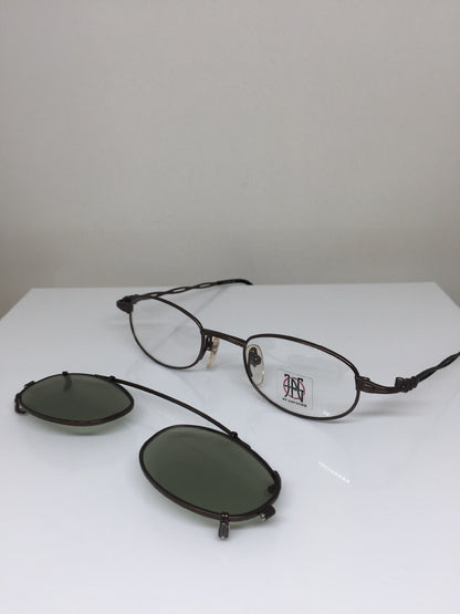 Vintage Jean Paul Gaultier JPG 57-0005 Brown Eyeglasses - Super Vision Optical
