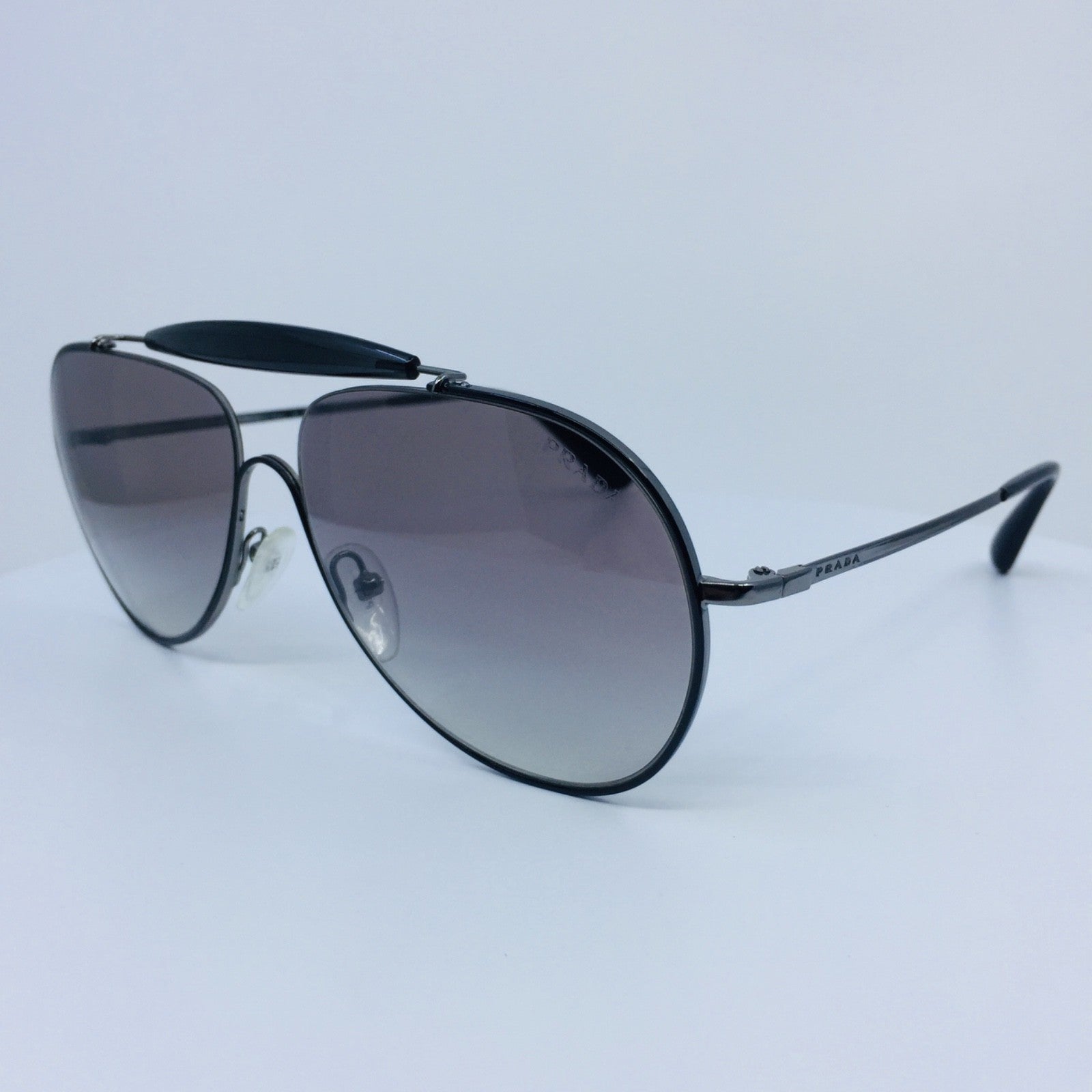 Vintage Prada Prada SPR 56S Gunmetal Sunglasses - Super Vision Optical