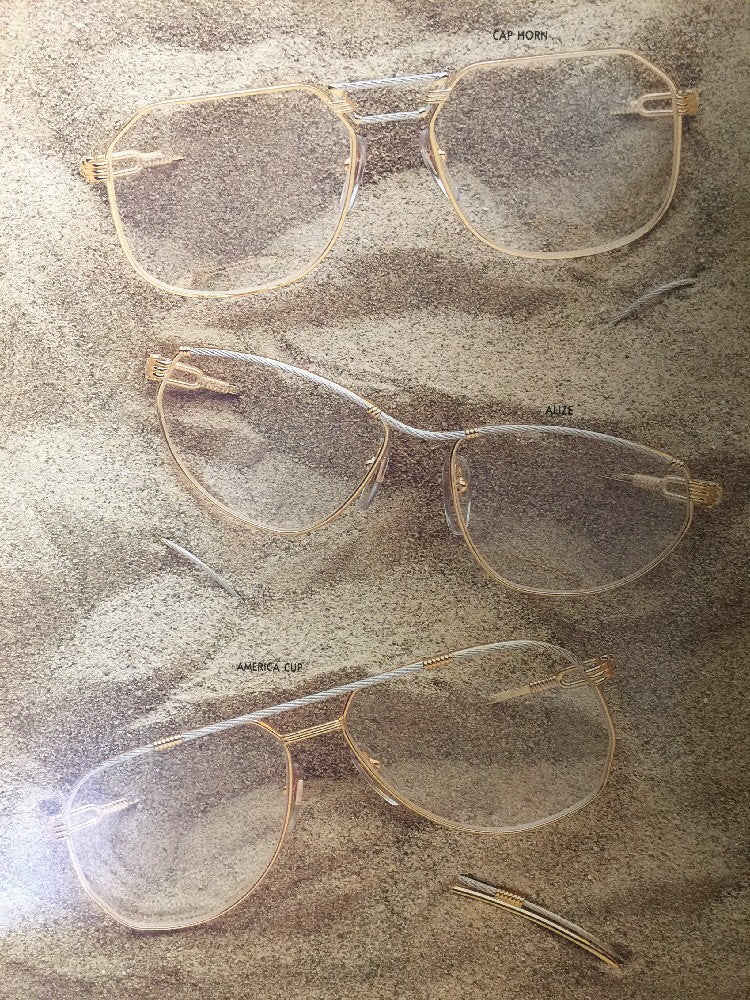 Vintage FRED Lunettes Paris Cap Horn Gold Sunglasses - Super Vision Optical