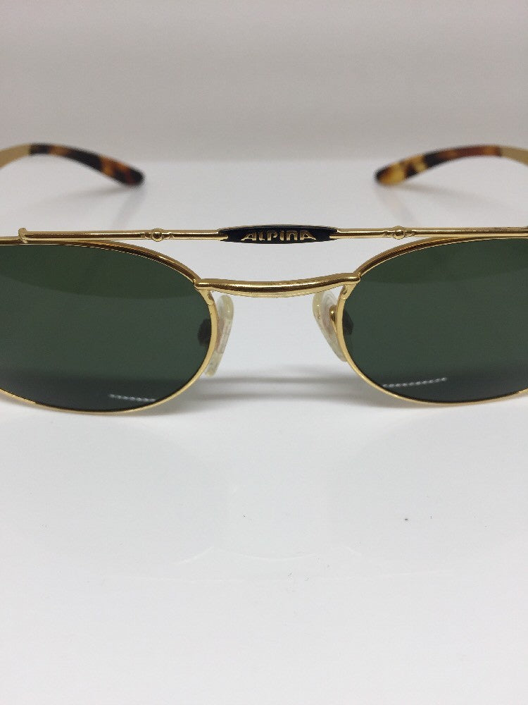 Vintage Alpina 5585 Gold Sunglasses - Super Vision Optical