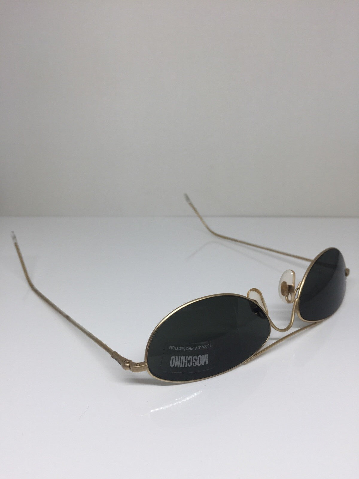 Vintage Moschino By Persol M. 3063-S Gold Sunglasses - Super Vision Optical