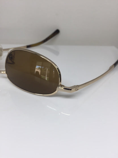 Vintage Calvin Klein CK 157-S Gold Sunglasses - Super Vision Optical