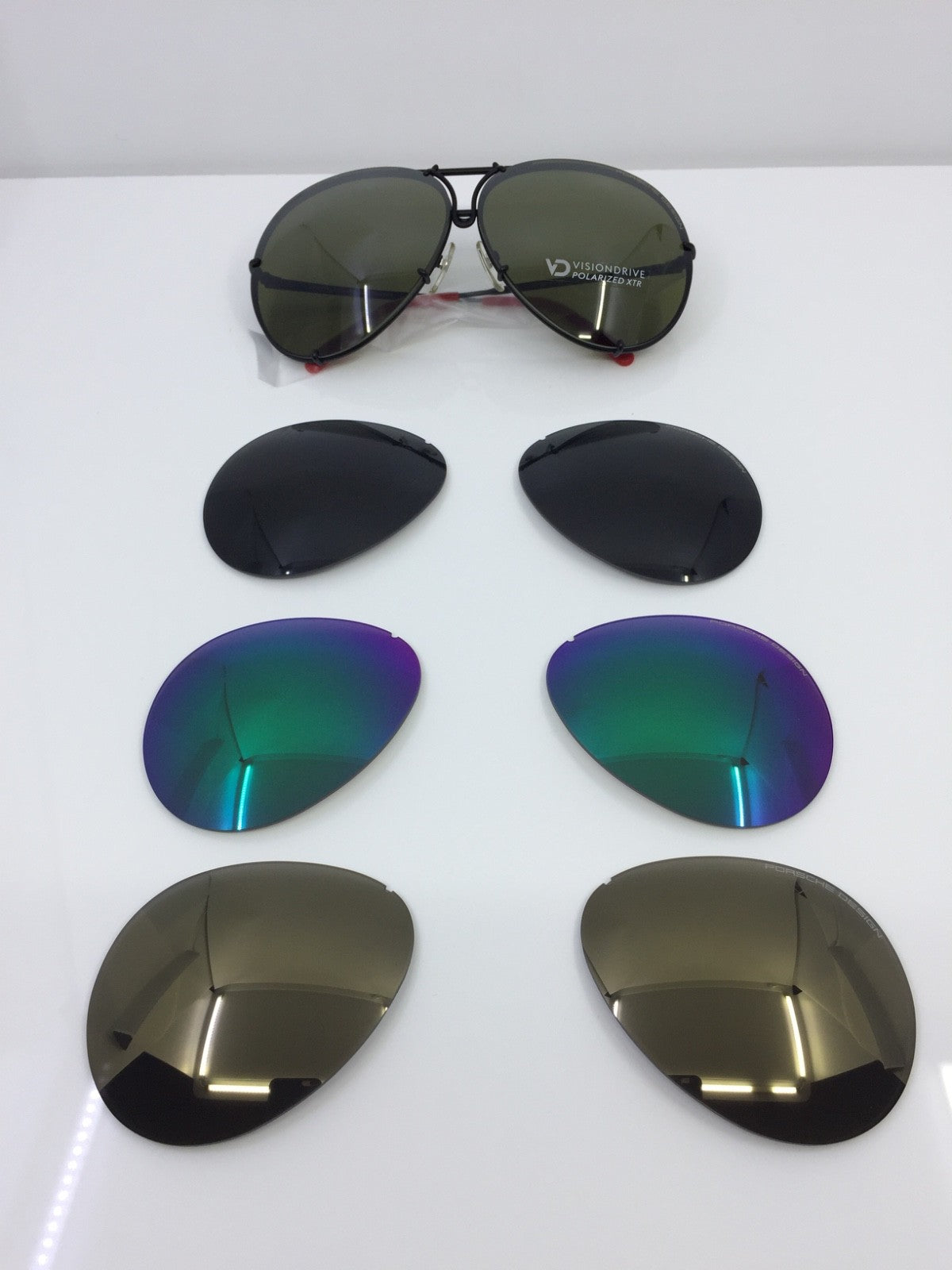 Vintage Porsche Design P8478 Black Sunglasses - Super Vision Optical