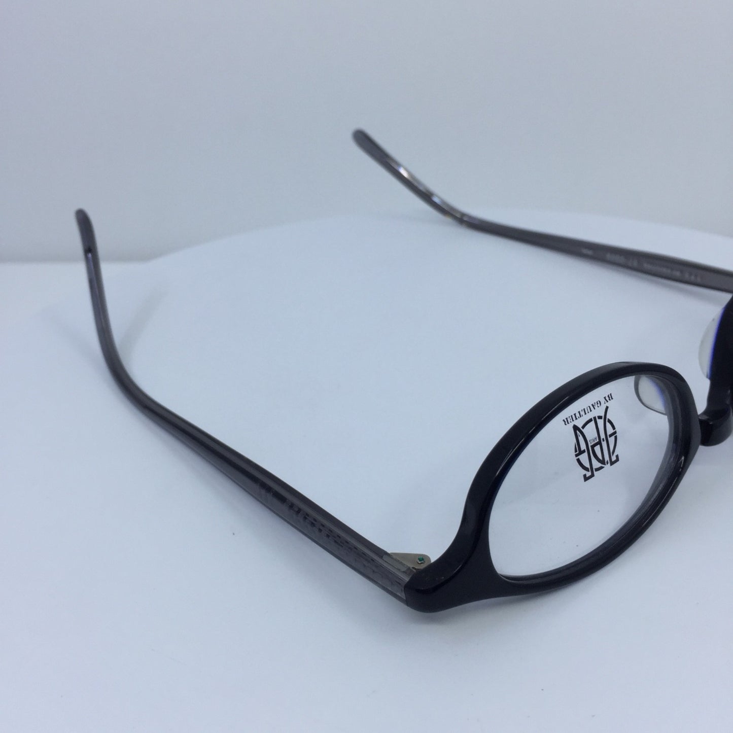 Vintage Jean Paul Gaultier JPG 57-0009 Black Eyeglasses - Super Vision Optical