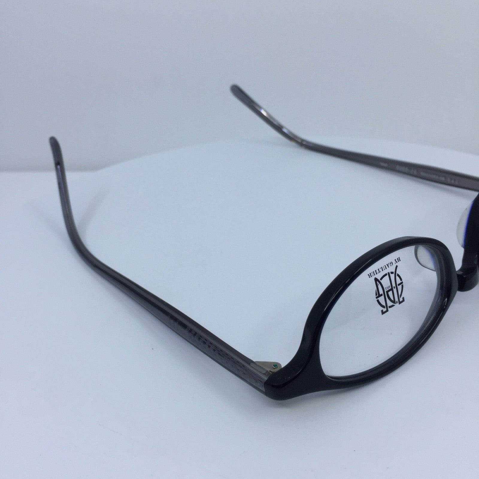 Vintage Jean Paul Gaultier JPG 57-0009 Black Eyeglasses - Super Vision Optical
