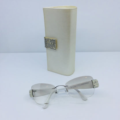 Vintage Daniel Swarovski S 630 6050 Gold Sunglasses - Super Vision Optical