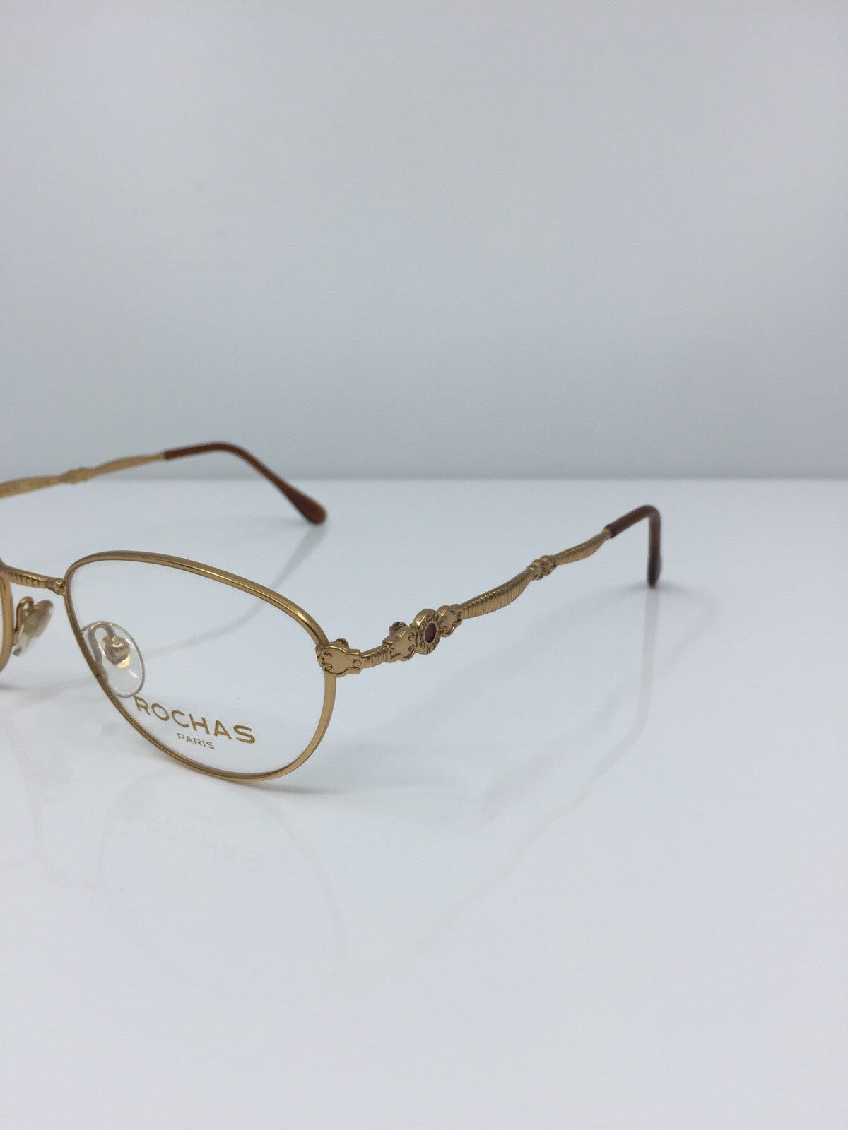 Vintage Rochas Paris ROCHAS PARIS 9146 Gold Eyeglasses - Super Vision Optical