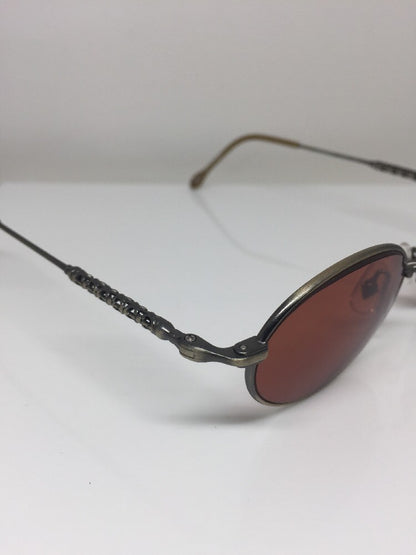 Vintage Jean Paul Gaultier JPG 55-0022 Gold Sunglasses - Super Vision Optical