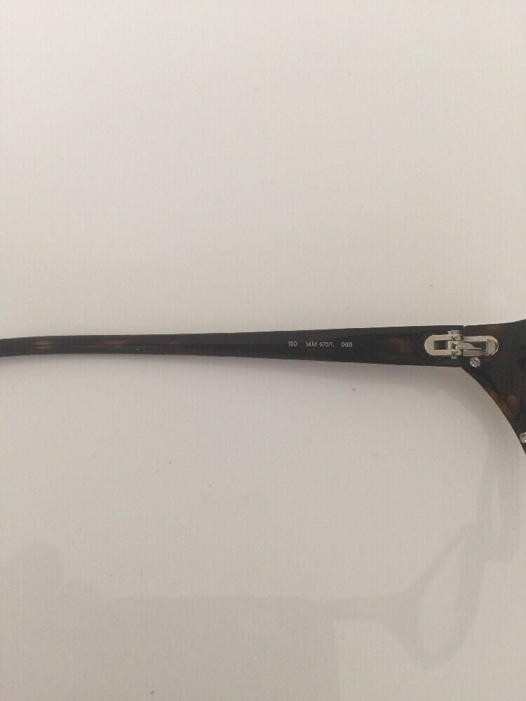 Vintage Max Mara MM 672 Tortoise Eyeglasses - Super Vision Optical