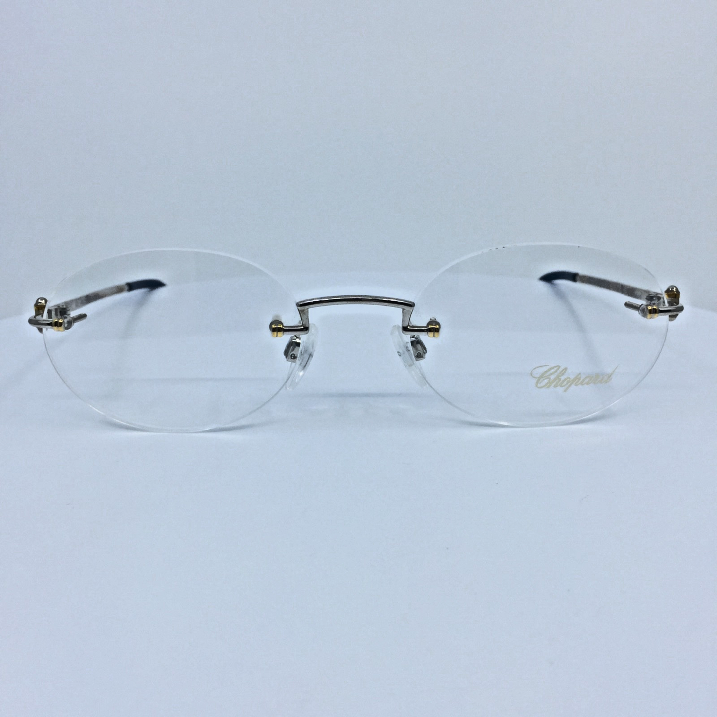 Vintage Chopard CHOPARD M. C 040 Silver Eyeglasses - Super Vision Optical