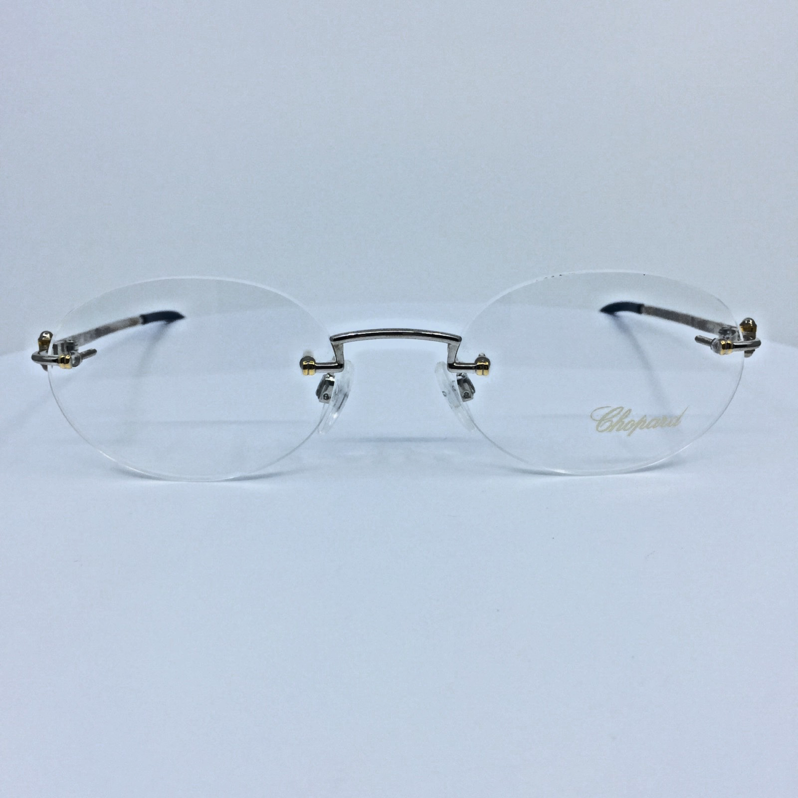 Vintage Chopard CHOPARD M. C 040 Silver Eyeglasses - Super Vision Optical