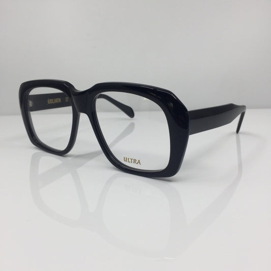 Vintage ULTRA GOLIATH Ultra Goliath 2 Black Eyeglasses - Super Vision Optical