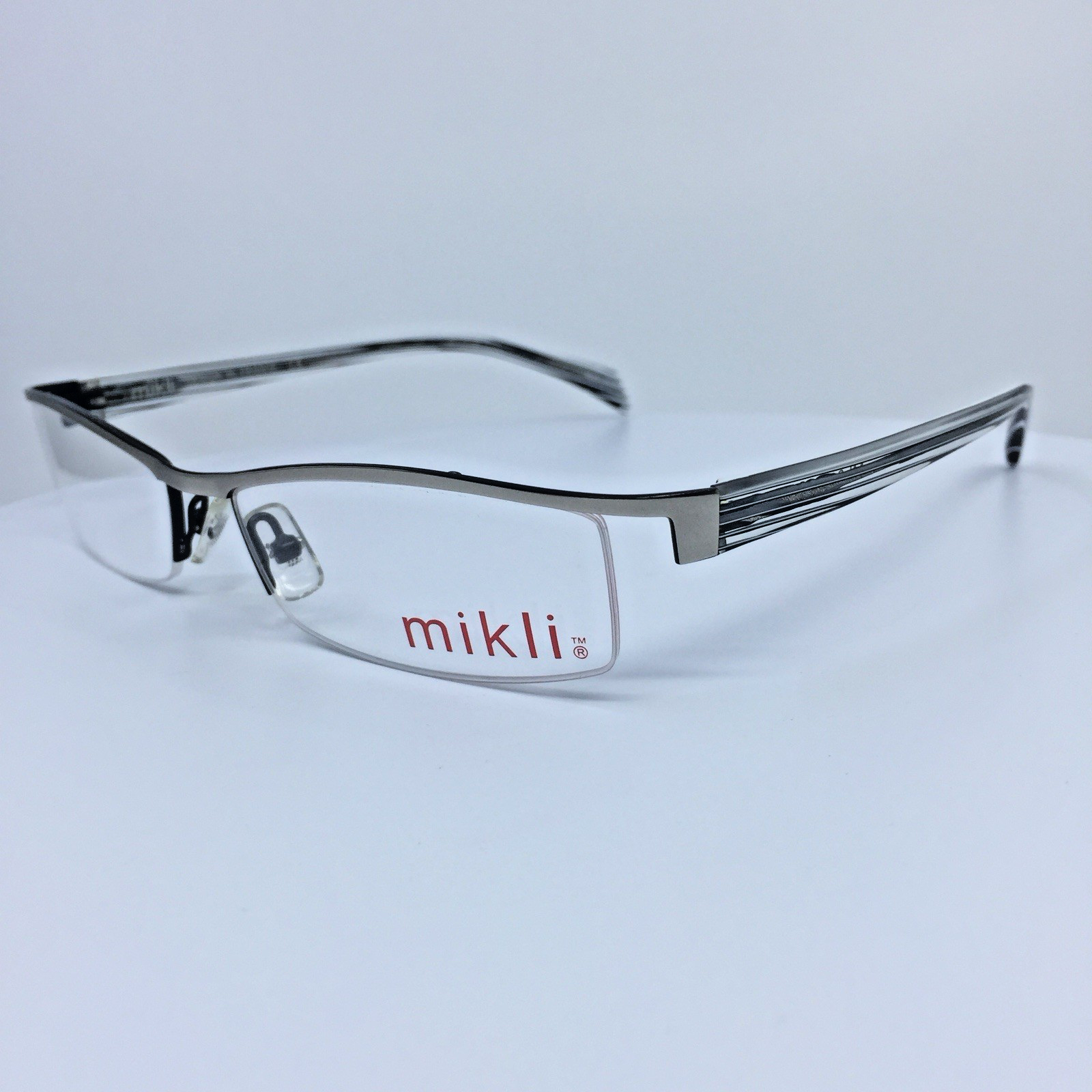 Vintage Mikli ML 0856-0020 Silver Eyeglasses - Super Vision Optical