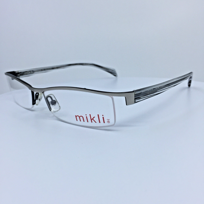 Vintage Mikli ML 0856-0020 Silver Eyeglasses - Super Vision Optical