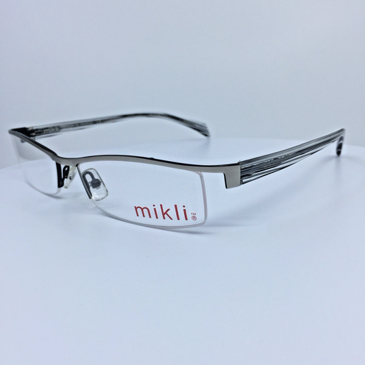 Vintage Mikli ML 0856-0020 Silver Eyeglasses - Super Vision Optical