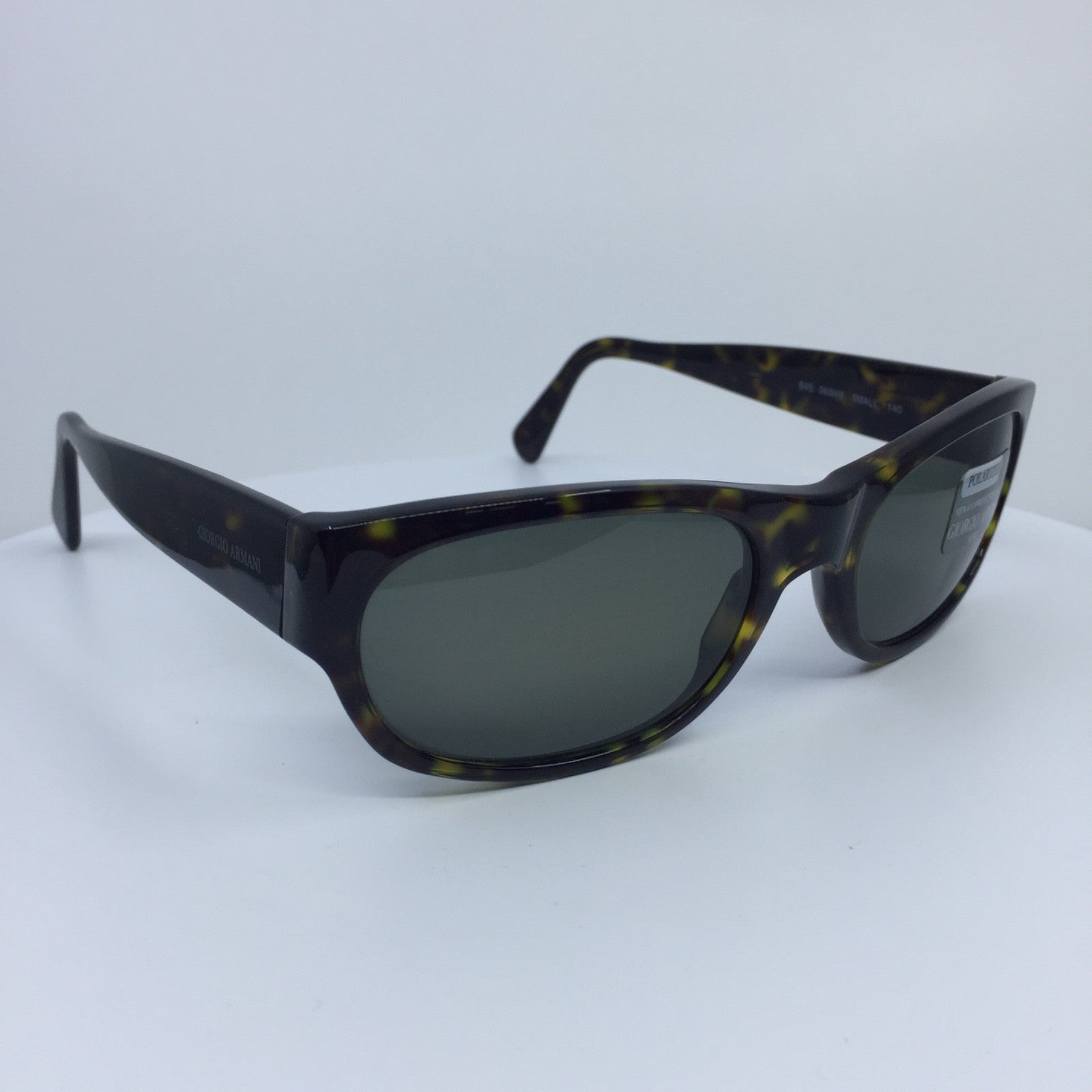 Vintage Giorgio Armani GA 845-P Black Sunglasses - Super Vision Optical