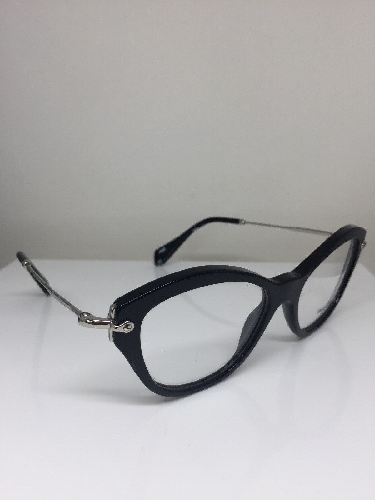 Vintage Miu Miu VMU 02O Silver Eyeglasses - Super Vision Optical