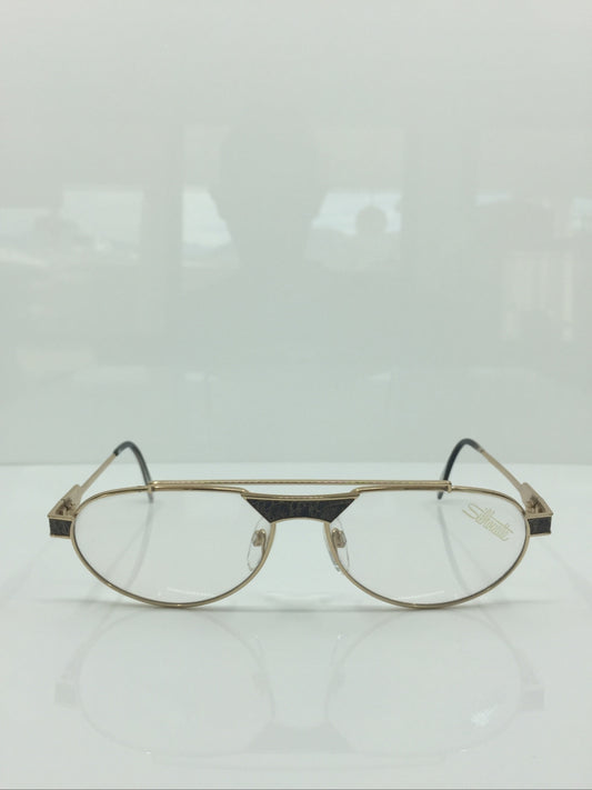 Vintage Silhouette 6161 Gold Sunglasses - Super Vision Optical
