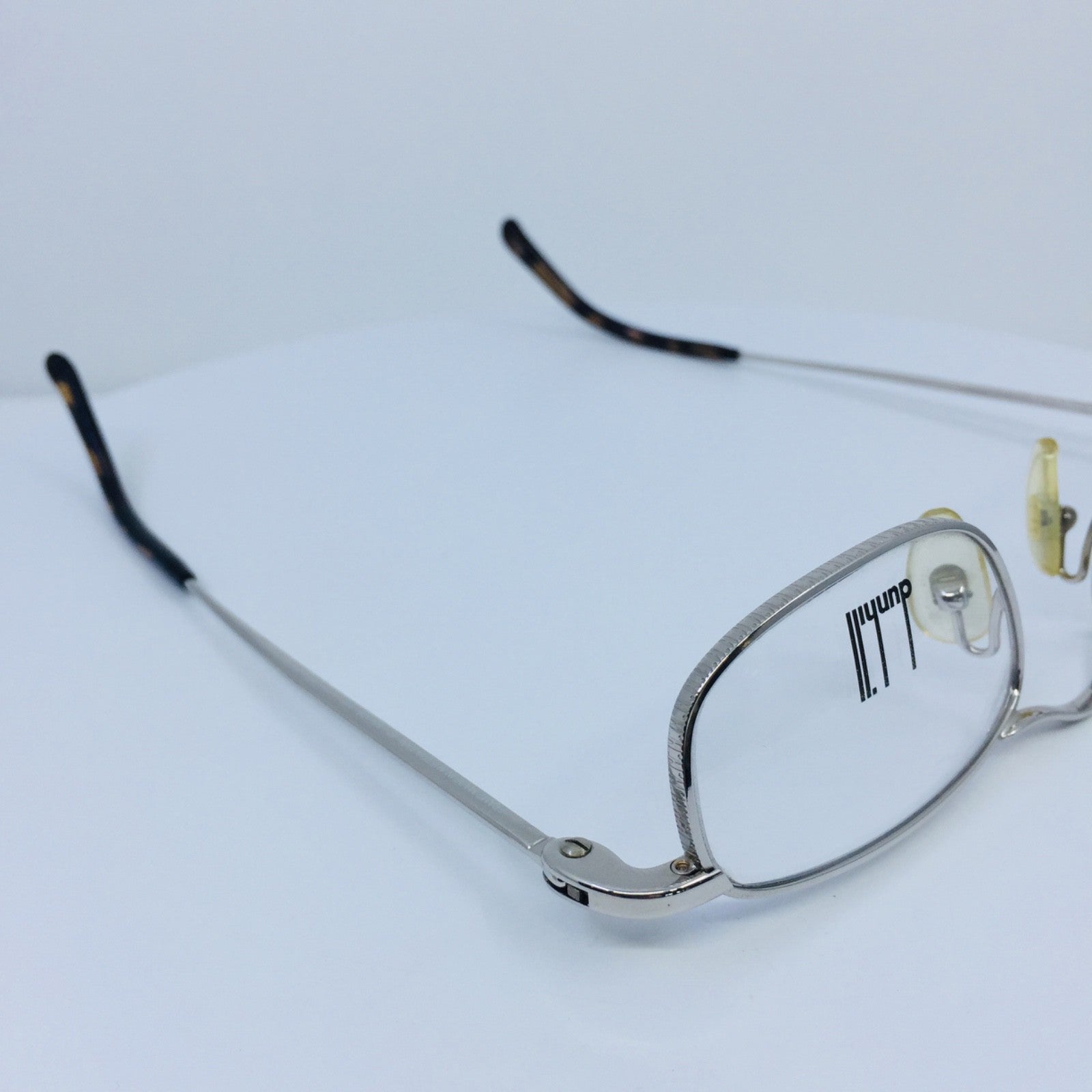 Vintage Dunhill 6500 Silver Eyeglasses - Super Vision Optical