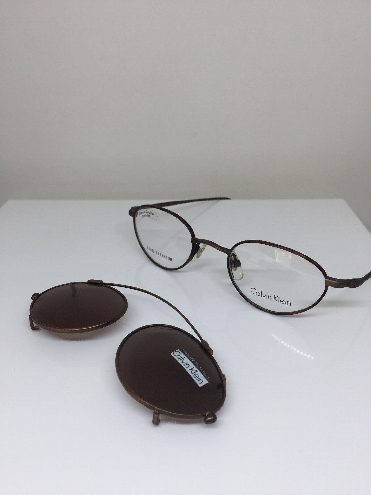 Vintage Calvin Klein CK 503 Tortoise Eyeglasses - Super Vision Optical