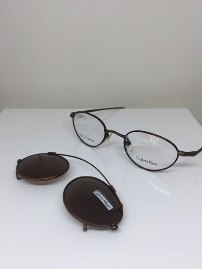 Vintage Calvin Klein CK 503 Tortoise Eyeglasses - Super Vision Optical