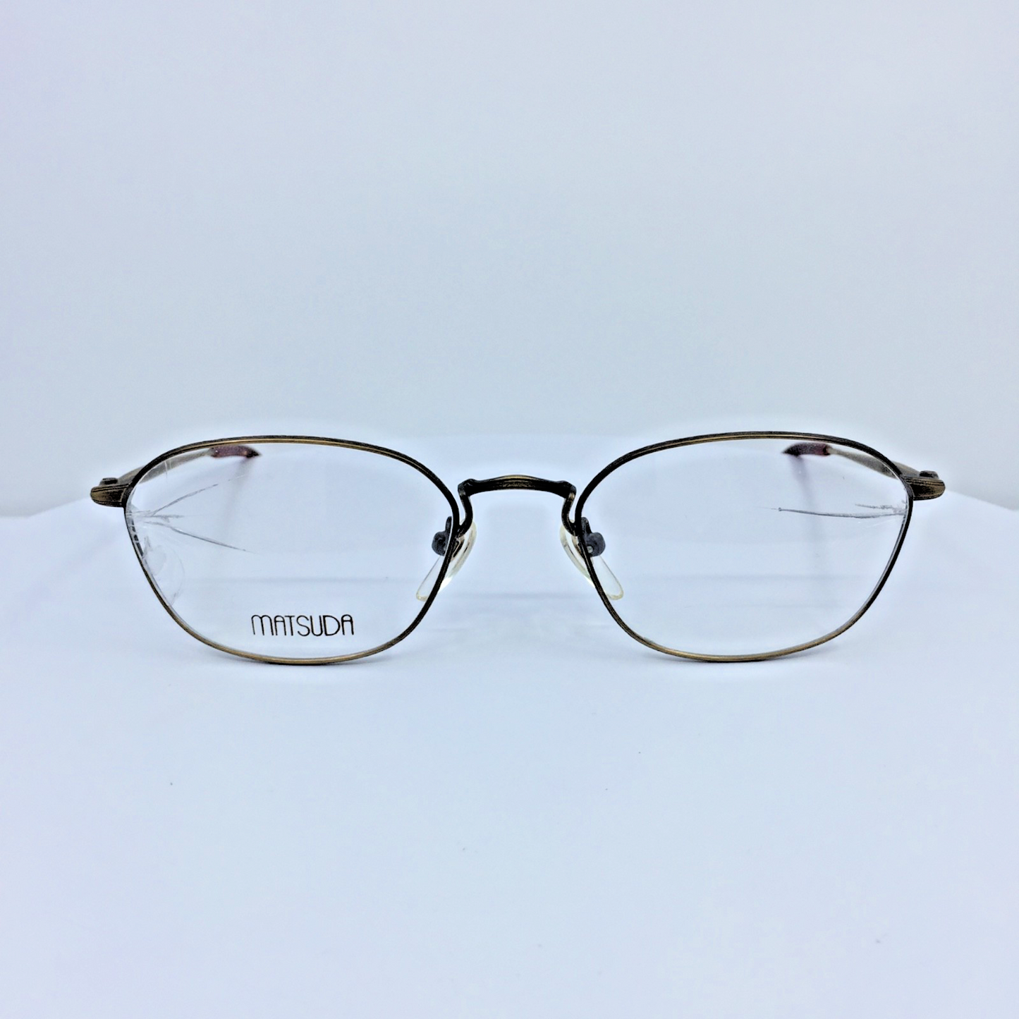 Vintage Matsuda 2847 Gold Eyeglasses - Super Vision Optical
