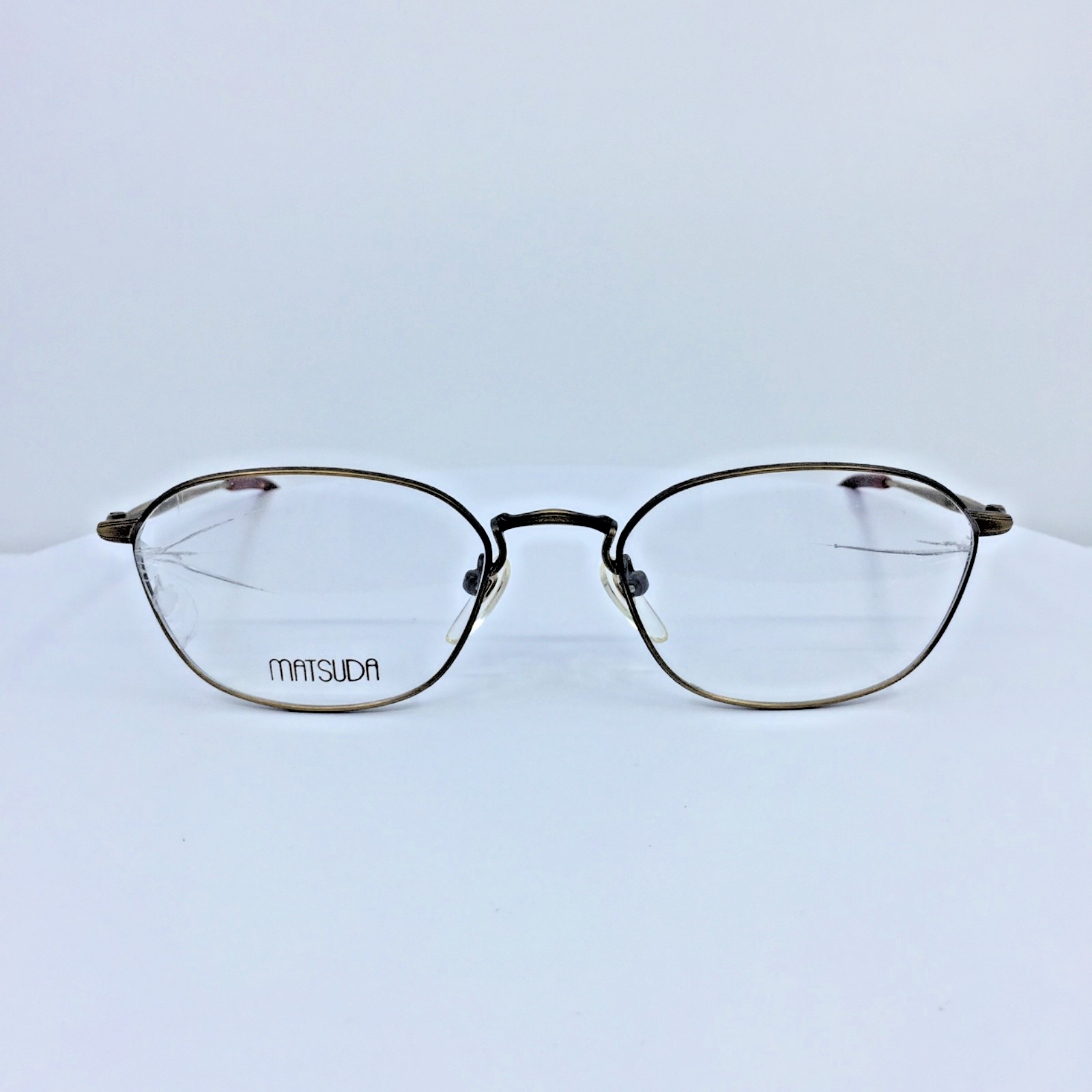 Vintage Matsuda 2847 Gold Eyeglasses - Super Vision Optical