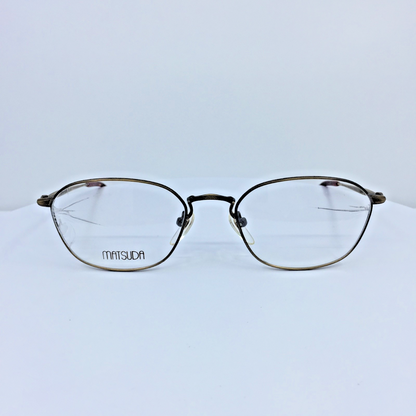 Vintage Matsuda 2847 Gold Eyeglasses - Super Vision Optical