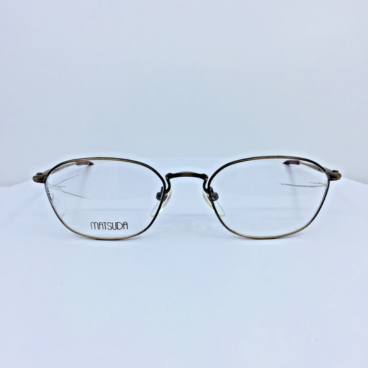 Vintage Matsuda 2847 Gold Eyeglasses - Super Vision Optical