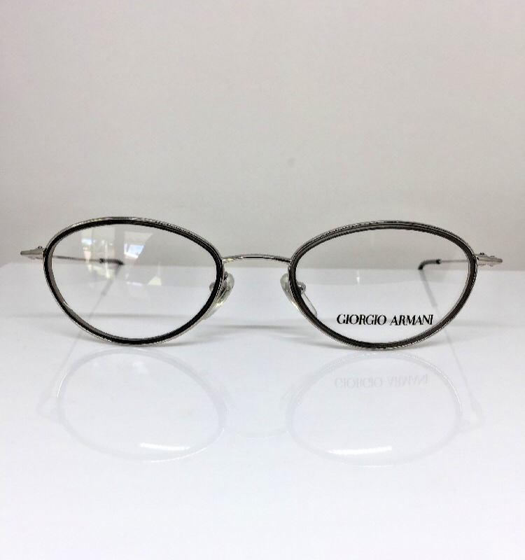 Vintage Giorgio Armani GA 1011 Silver Eyeglasses - Super Vision Optical