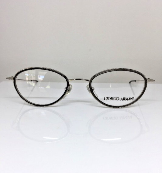 Vintage Giorgio Armani GA 1011 Silver Eyeglasses - Super Vision Optical